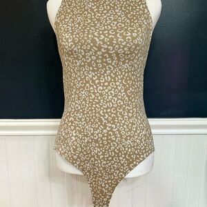 Leopard Print Bodysuit by Gaze